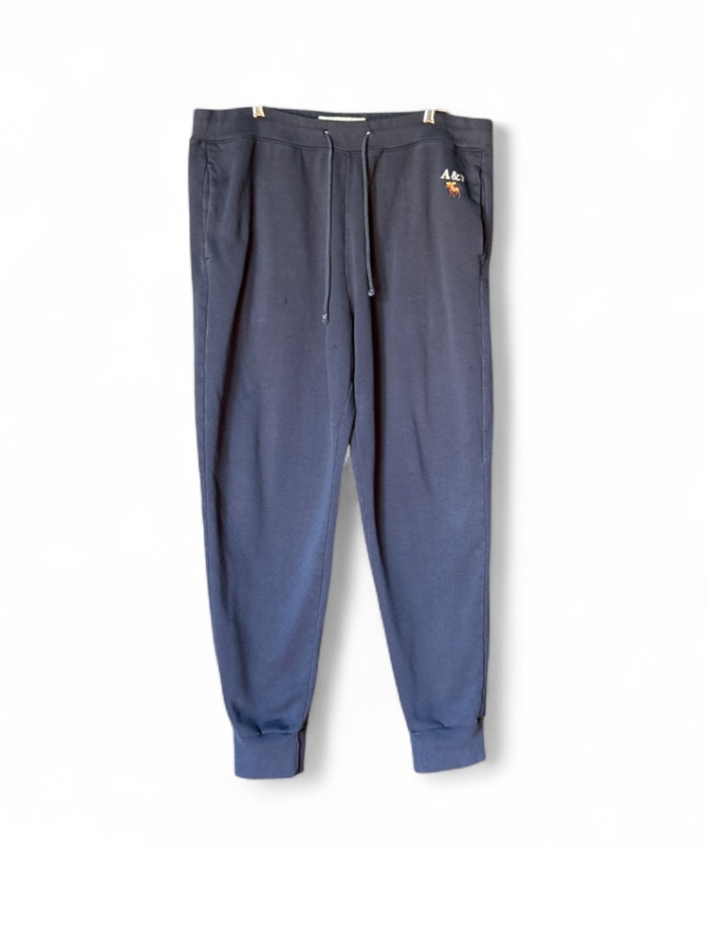 Abercrombie & Fitch Navy Men's Drawstring Joggers